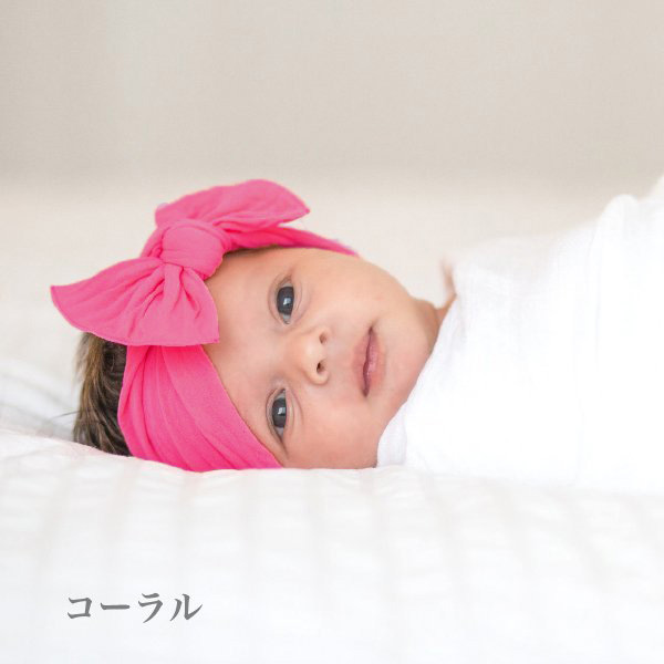 Minana ベビーブリング 日本総代理店 赤ちゃん ヘアバンド ベビー 結婚式 プレゼント ヘアアクセサリー ヘッドバンド リボン 新生児 ヘアーバンド 無地 Babybling