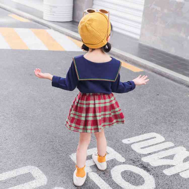 minana / 送料無料 秋新作!長袖トップス×スカート 2点セット
