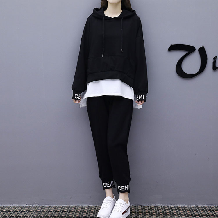 Minana セットアップ レディース ジャージ スウェット 秋 スポーツウェア トップス 長袖 パンツ 上下セット 着痩せ 上品 大人 おしゃれ カジュアル 代 30代 40代