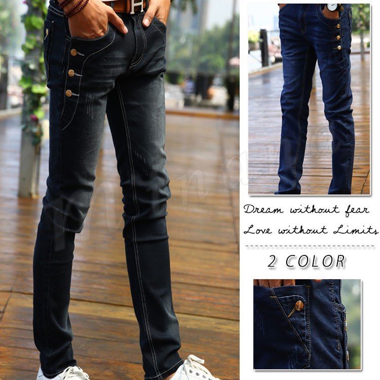 Minana デニムパンツ 大きいサイズ ジーンズ ジーパンツ スリムパンツ メンズ ストレッチパンツ ストレッチ ロングパンツ メンズデニム メンズスキニ