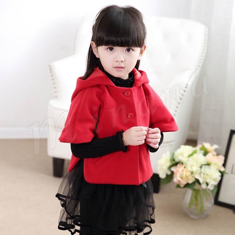 minana / コート子供服 女の子 パーカー コウモリ キッズ コスプレ ...