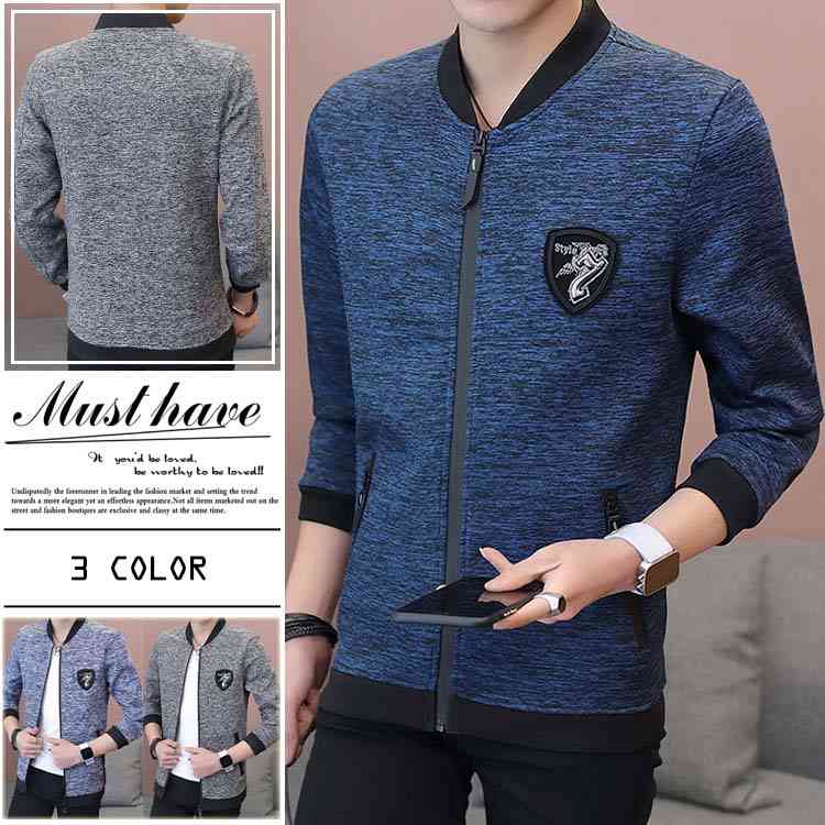 Minana ブルゾン ビジネスジャケット メンズ ジャケット 春物 アウター スプリング ライトジャケット ビジネス おしゃれ 春 父の日