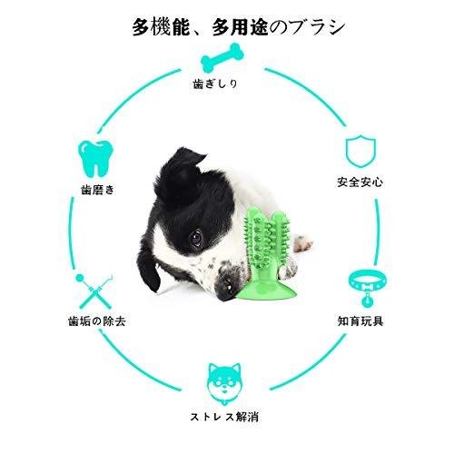 Minana 犬 噛むおもちゃ いぬ おもちゃ Caseeto 犬 歯ブラシ 犬用歯磨きおもちゃ ペット用噛むオモチャ いぬ噛むぶらし