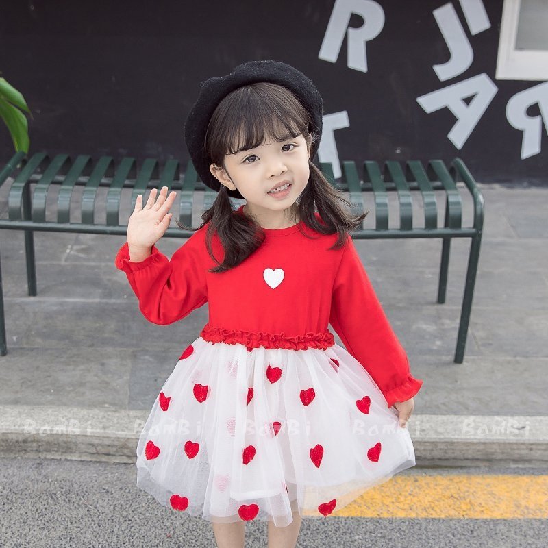 Minana 子供服 子ども ワンピース チュール レイヤード 長袖 お姫様ワンピース ふんわりスカート ダンス衣装 こども服 キッズ