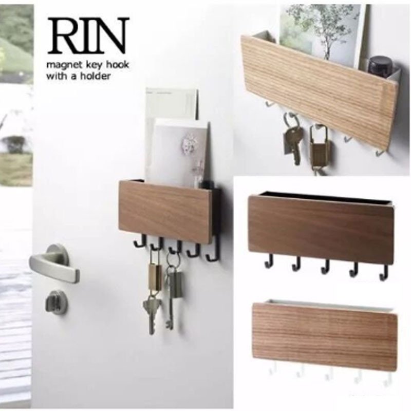 Minana キーフック 壁掛け おしゃれ 鍵 収納 スタンド 玄関 収納 おしゃれ キースタンド グッズ インテリア