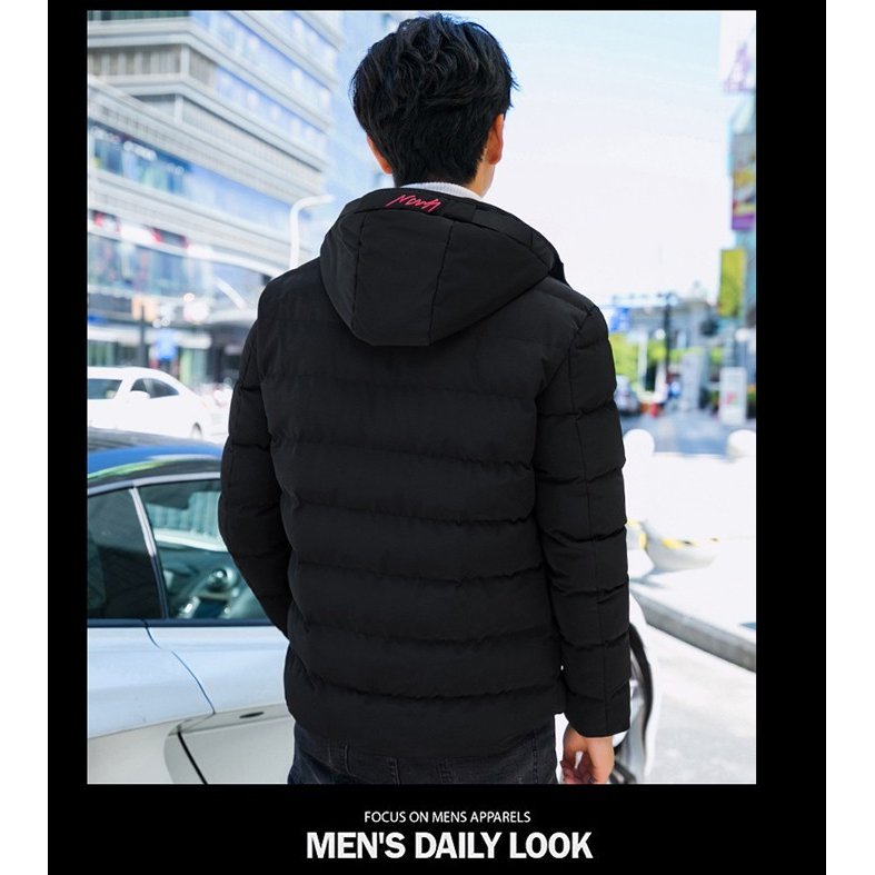 Minana ダウンジャケット メンズ 中綿 細身 スリム カジュアル アウター 防寒 トップス おしゃれ メンズ 冬 彼氏 男性 トップイズム ジャケット メンズ ジャンパー