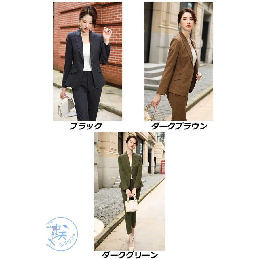 Minana パンツスーツ卒業式大きいサイズパンツスーツレディース２０代 40代2点セットお呼ばれテーラードジャケット パンツフォーマル秋冬 入学式 面接 結婚式 ４xl