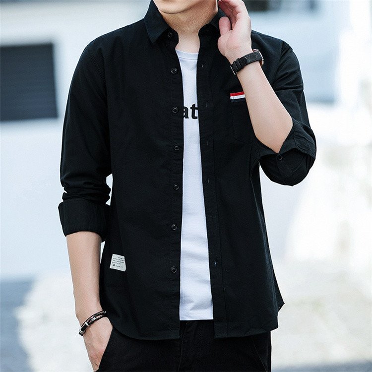 Minana カジュアルシャツ 長袖シャツ メンズ おしゃれ シャツ 長袖 トップス 長袖 春夏 夏服 メンズファッション