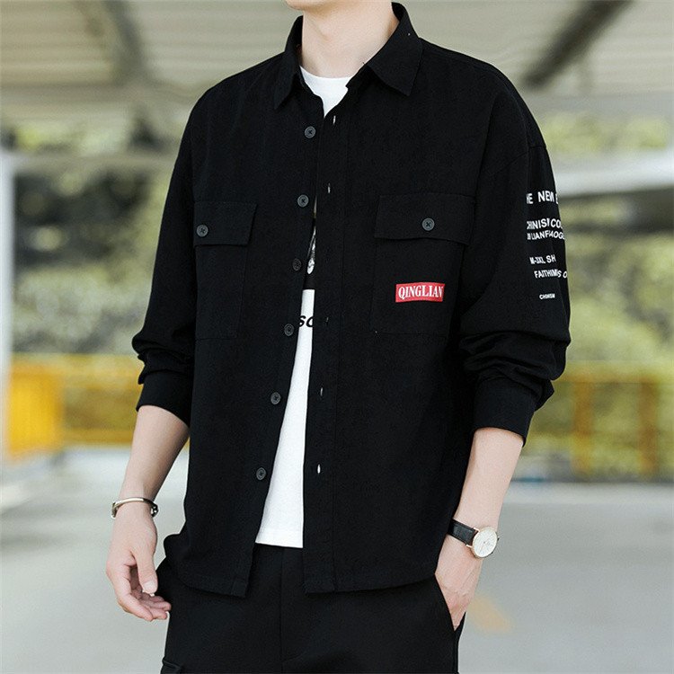 Minana カジュアルシャツ 長袖シャツ メンズ おしゃれ シャツ 長袖 トップス 長袖 夏服 メンズファッション 春夏