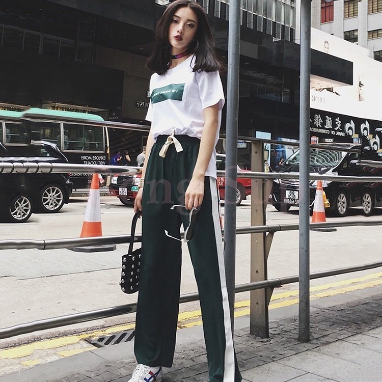 セットアップ レディース 40代 夏 きれいめ 半袖 上下セット Tシャツ ズボン 大きいサイズ 2点セット 韓国風 オシャレ ゆったり スポーツ 初回限定