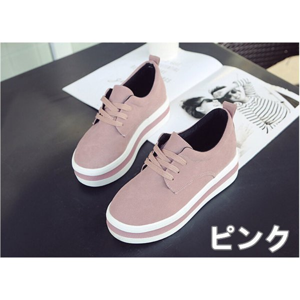 Minana レディース 厚底スニーカー 可愛い 美脚 身長アップ ダイエットシューズ ヒールスニーカー レディース ハイカット 黒 靴 ホワイト スニーカー