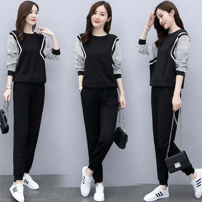 Minana ジャージ 上下セット レディース ジャージ セットアップ 女の子 おしゃれ 上下 スウェット 長袖 春 夏 秋 セットアップ 可愛い