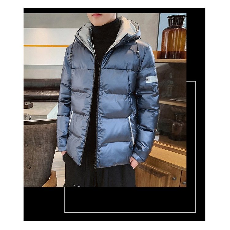Minana 中綿コート 中綿ジャケット メンズ 防寒アウター フード付き コート メンズ カジュアル 厚手 保温 防寒 防風 冬 ジャケット