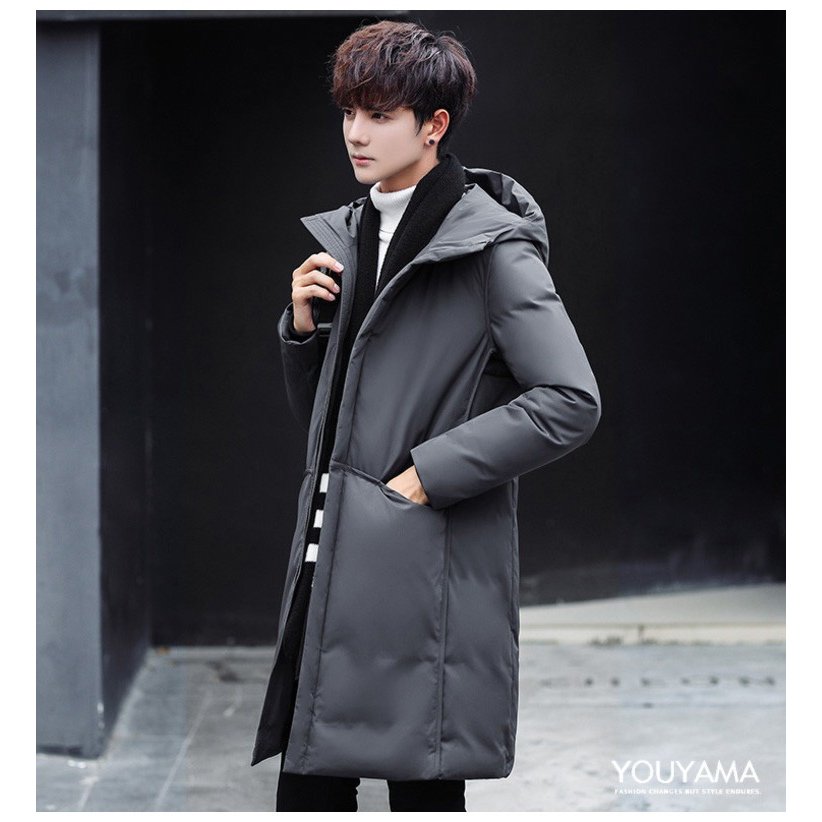 Minana ダウンジャケット ダウンコート メンズ ダウン ロング フード付き セール アウトレット メンズトップス メンズアウター