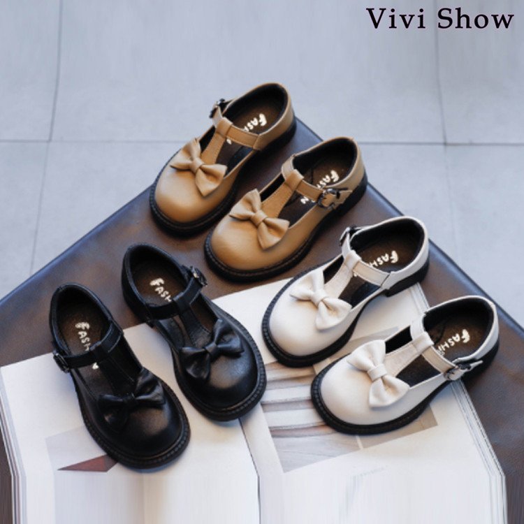 Minana キッズ フォーマルシューズ 子供 女の子 シューズ 子ども靴 リボン ベビー 赤ちゃん ラバー 子供用 姫系 女児 かわいい おしゃれ 可愛い お姫様靴