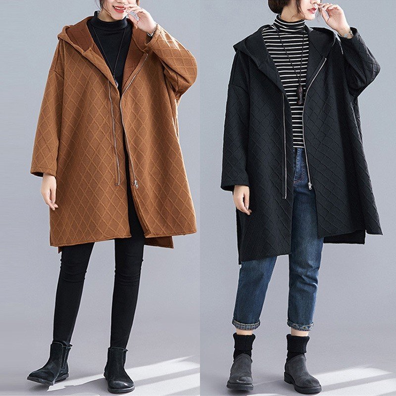 Minana ロングコート レディース ライトアウター 40代 春秋コート 体型カバー カジュアル おしゃれ ブラック ブラウン 秋 春服 春物 韓国風 アウター 30代 40代 50代