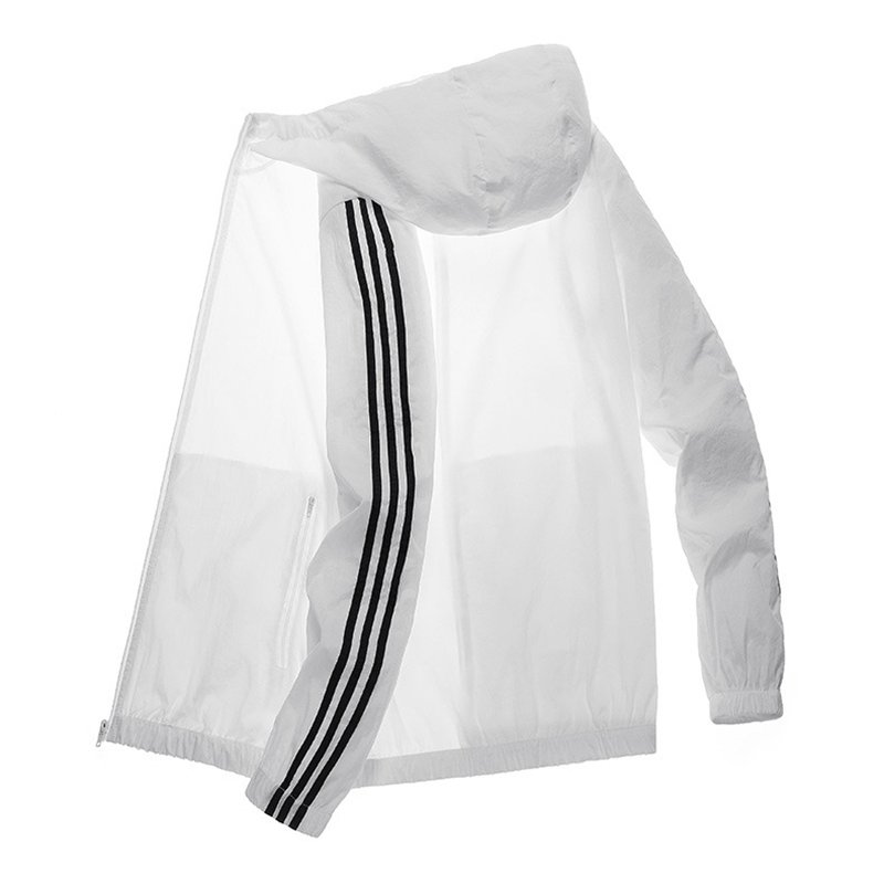 Minana ラッシュガード 日焼け止め服 Uvカットパーカー メンズ フード付き 長袖 Uvパーカー Uvカット 紫外線対策 紫外線カット 夏 薄手 涼しい M 4xl