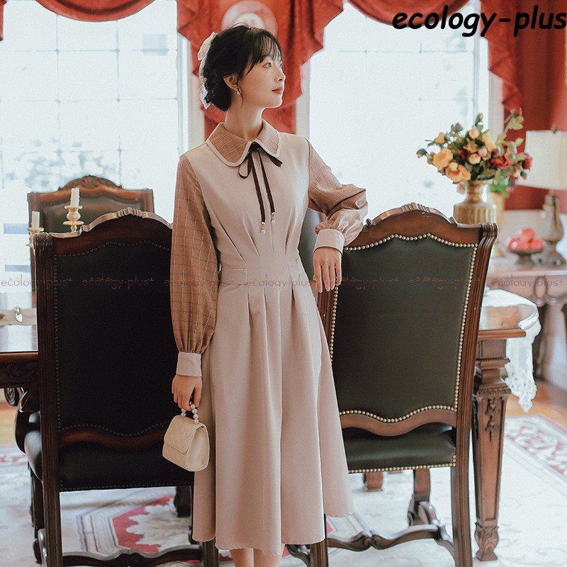 Minana ワンピース レディース 40代 きれいめワンピース 夏 ワンピース 韓国風 ロング丈 代 30代 新作 無地 21年 春夏 ゆったり カジュアル 着痩せ