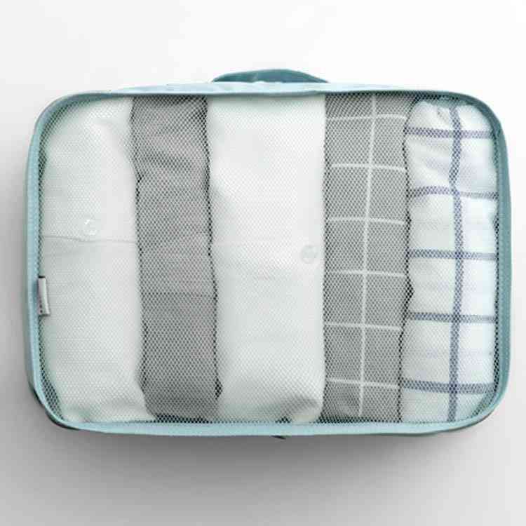 Minana 送料無料 トラベルポーチ 6点セット 収納ポーチ アレンジケース 収納バッグ バッグインバッグ 旅行用ポーチ 収納ポーチ 小分け 便利グッズ 使い勝手抜群