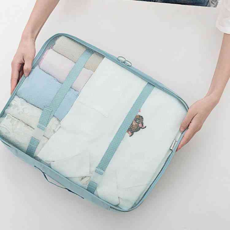 Minana 送料無料 トラベルポーチ 6点セット 収納ポーチ アレンジケース 収納バッグ バッグインバッグ 旅行用ポーチ 収納ポーチ 小分け 便利グッズ 使い勝手抜群