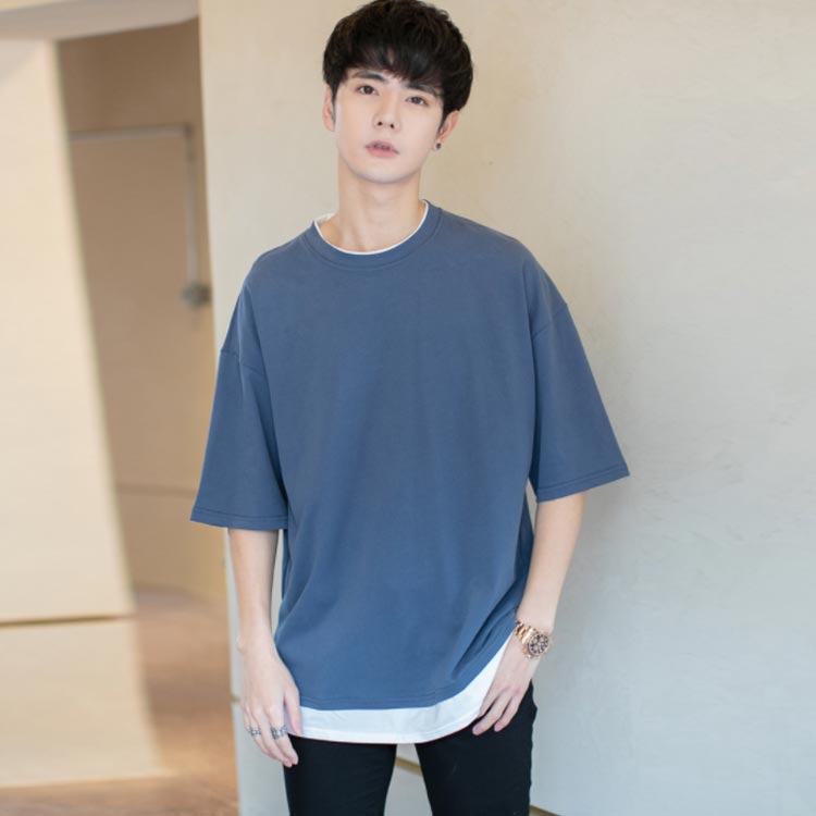 Minana Tシャツ メンズ 半袖tシャツ 無地tシャツ ゆるtシャツ 薄手tシャツ カットソー ラウンドネック レイヤード ゆったり プルオーバー トップス お洒落 シンプル カジュアル 定番 重ね着 リラックス 普段着 部屋着 夏新作 Minana Tシャツ メンズ 半袖tシャツ 無地tシャツ ゆるtシャツ 薄手tシャツ カットソー ラウンドネック レイヤード ゆったり プルオーバー トップス お洒落 シンプル カジュアル 定番 重ね着 リラックス 普段着 部屋着 夏新作