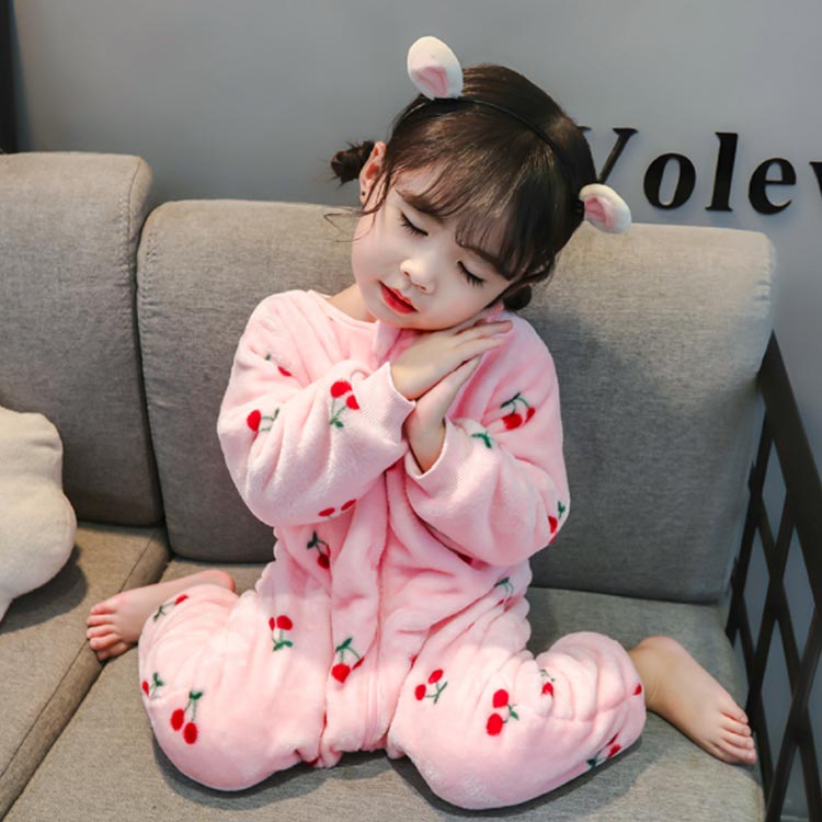 Minana ロンパース 秋冬 もこもこ ふわふわ 前開き 女の子 おしゃれ カバーオール パジャマ ルームウェア つなぎ ボディスーツ 赤ちゃん 肌着 ベビー キッズ 幼児 ベビーウェア ベビー服 出産祝い