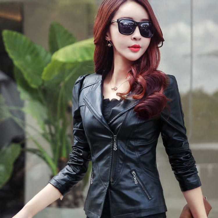 Minana 強い味方溢れる ライダースジャケット レディース ジャケット ライダース アウター フェイクレザー レザージャケット 合皮 春服 Pu ショート丈 着痩せ 立ち襟
