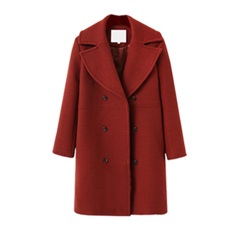 Minana メルトンコート チェスターコート ミドル丈 メルトン チェスターコート レディース 厚手 ピーコート コート チェスター コート アウター ゆったり 防寒 コート 秋冬