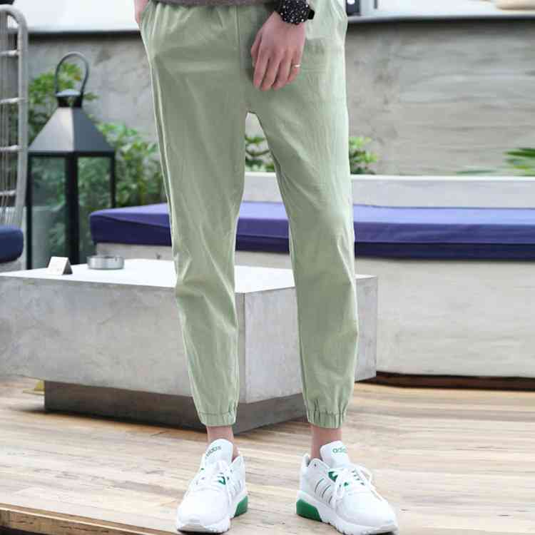 Minana アンクルパンツ ジョガーパンツ メンズ クロップドパンツ リラックス 9分丈 パンツ サルエルパンツ ヒップホップ ストリート系 アンクル丈 ロングパンツ テーパードパンツ